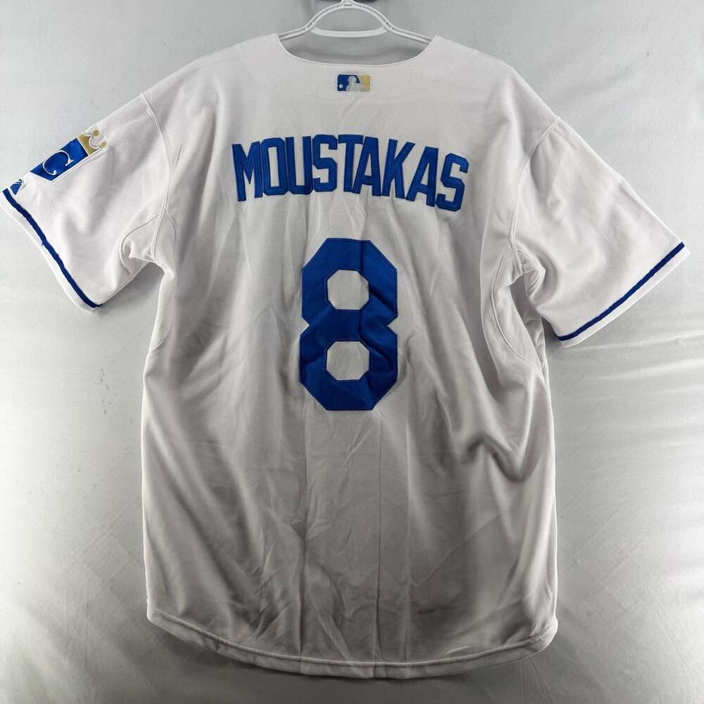 1639 Majestic Kansas City Royals Moustakas Size 48 Jersey